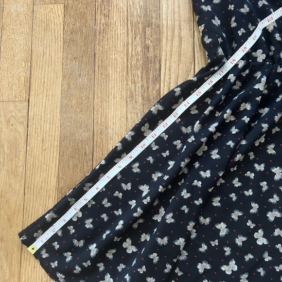 American Rag Butterfly Patterned Dress Size Small - Picture 5 of 6